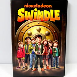 Movie cover for "Swindle" a Nickelodeon film