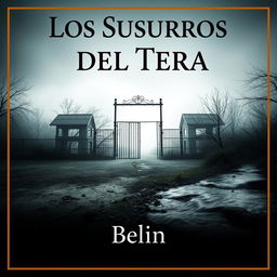 A gripping book cover titled "Los Susurros del Tera", all in one line