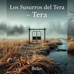 An intriguing book cover titled "Los Susurros del Tera", all in one line