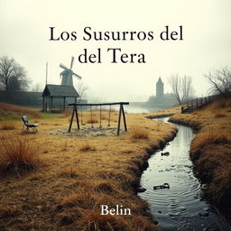 An evocative book cover titled "Los Susurros del Tera" in small letters, all in one line