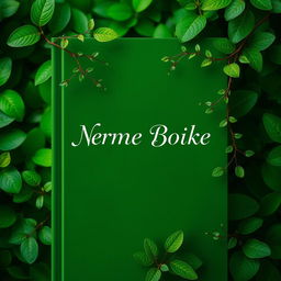 A beautifully designed book cover showcasing a lush, vibrant green background