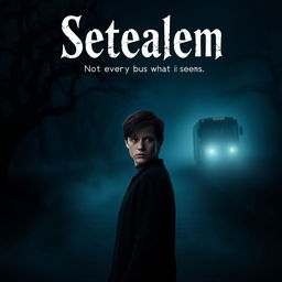 A suspense and horror movie poster for a film titled "Setealem"