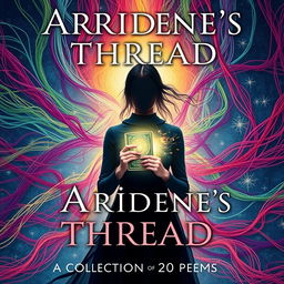 A book cover titled "Ariadne's Thread: A Collection of 20 Poems"