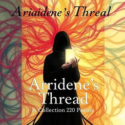 A book cover titled "Ariadne's Thread: A Collection of 20 Poems"