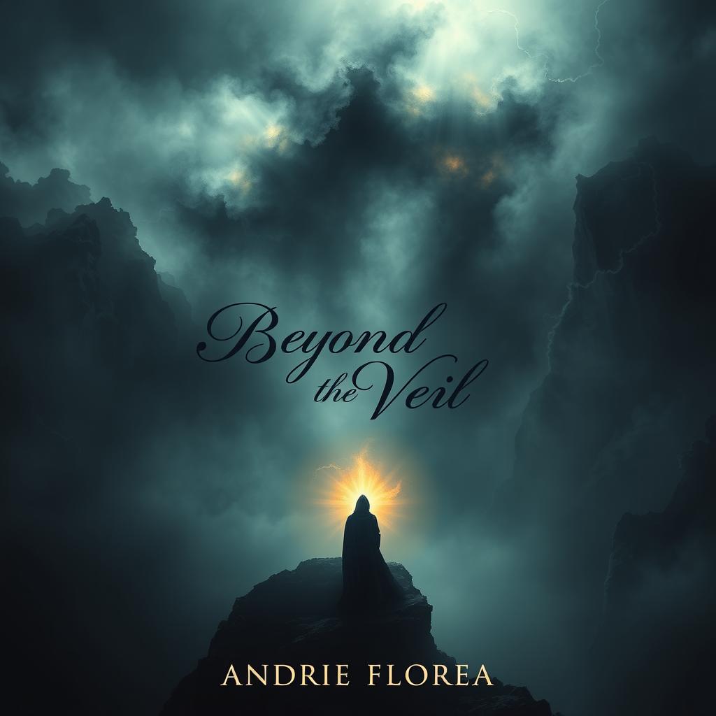 Book cover design for "Beyond the Veil" by Andrei Florea