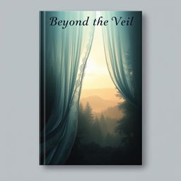 A book cover design for "Beyond the Veil"