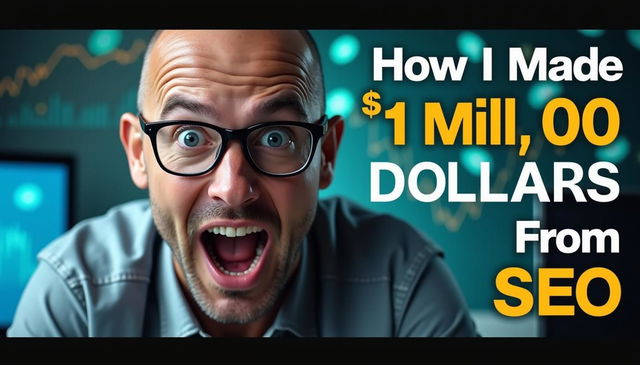 A cinematic-style YouTube thumbnail showcasing a high-resolution image of a bald man with glasses in the foreground