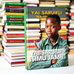 A Kiswahili book cover titled "MBIU YA SARUFI NA ISIMU JAMII" authored by Mwalimu Mburu C