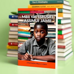 A Kiswahili book cover titled "MBIU YA SARUFI NA ISIMU JAMII" authored by Mwalimu Mburu C