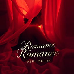 A sensual romance book cover design