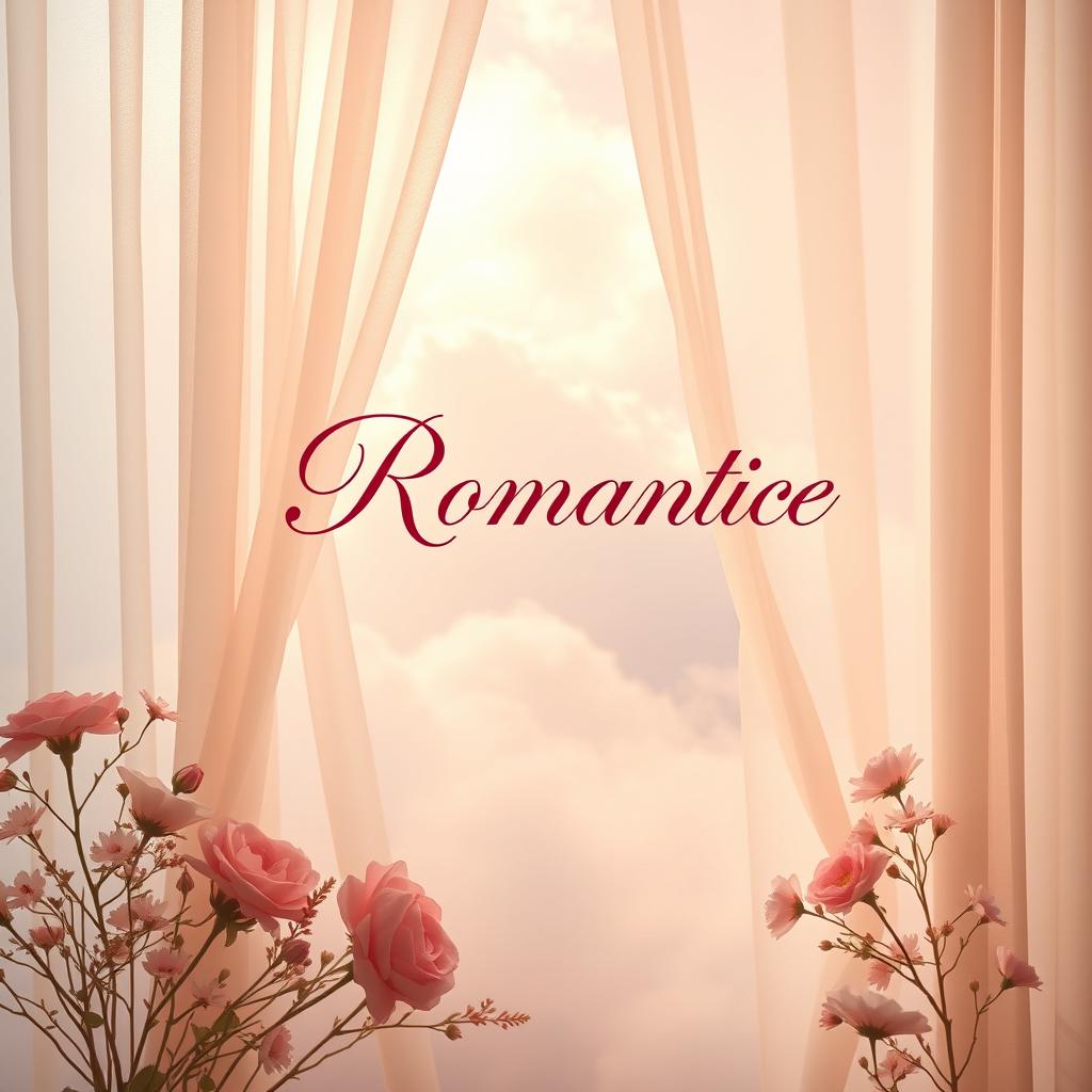 A romantic book cover design