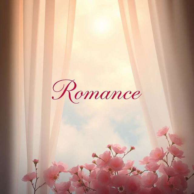 A romantic book cover design