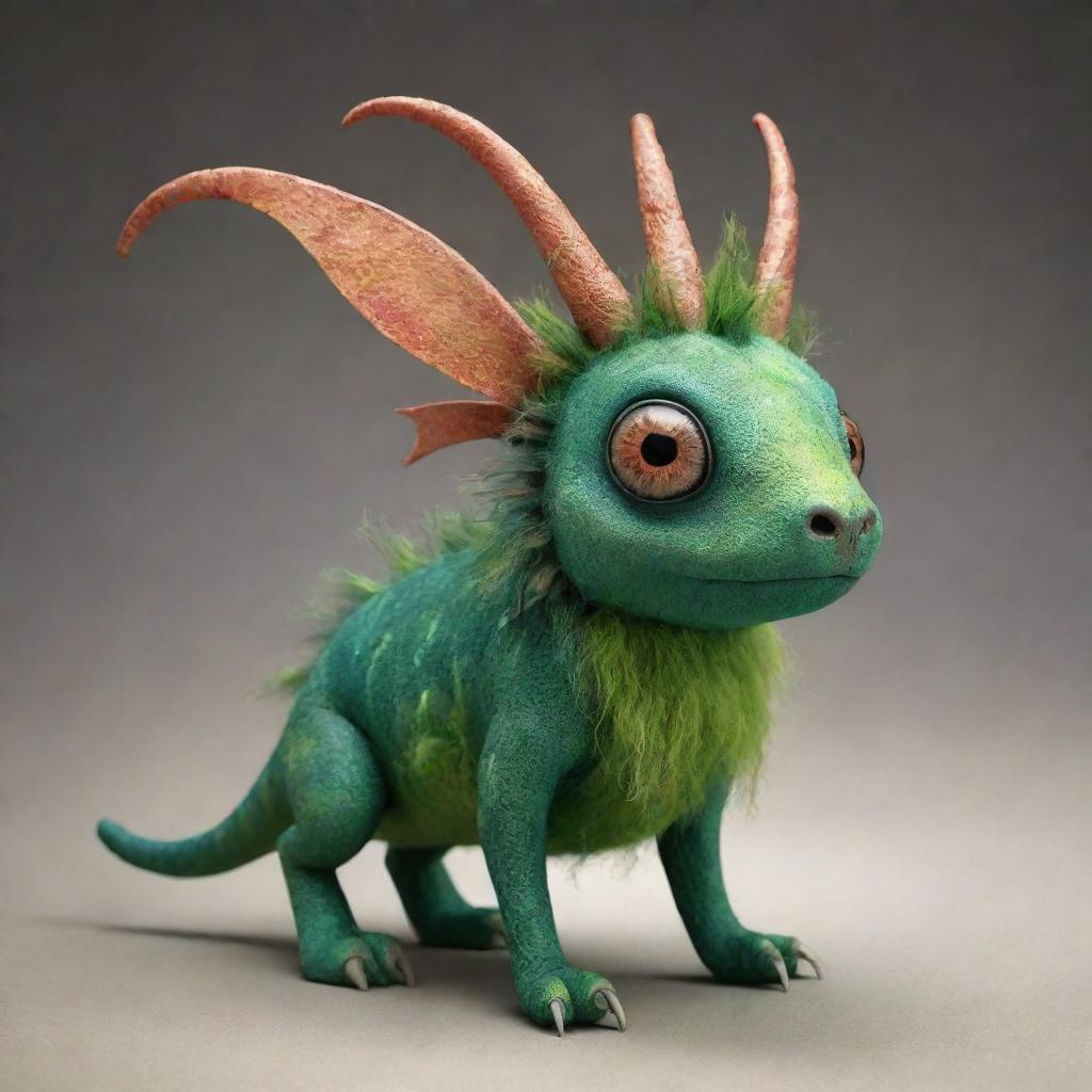 Design an imaginary creature named 'Nayzog', combining elements of fantasy and reality in a creative, whimsical way.