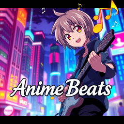 An alluring and eye-catching YouTube thumbnail for an anime music video