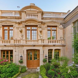 An incredible, expansive house featuring seven spacious and intricately designed rooms.