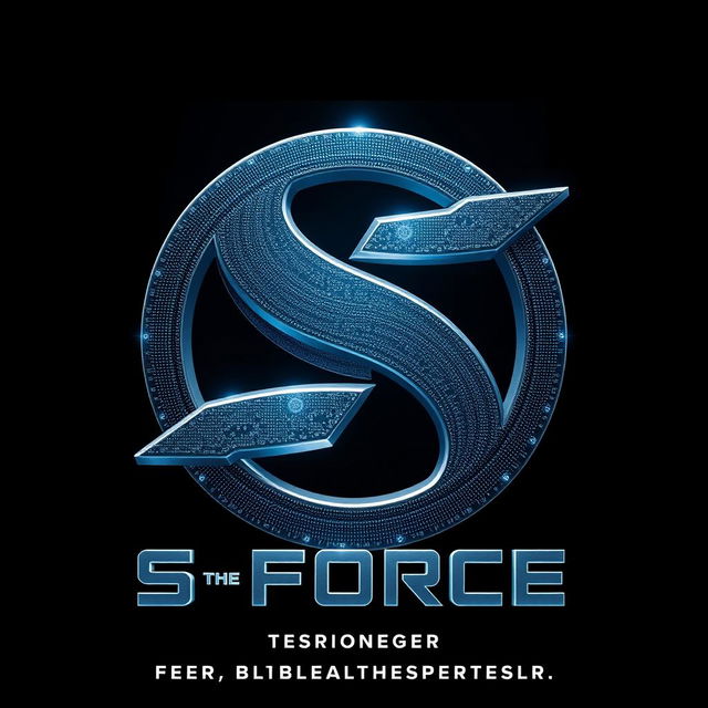 Title card featuring the words "S-FORCE" in bold, metallic letters with a sleek, modern font