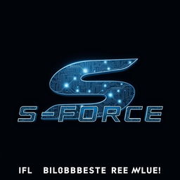 Title card featuring the words "S-FORCE" in bold, metallic letters with a sleek, modern font