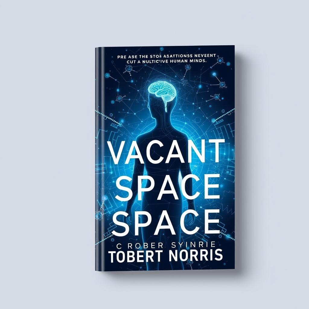 Sci-fi book cover for 'Vacant Space' by Robert Norris