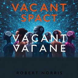 Sci-fi book cover for 'Vacant Space' by Robert Norris