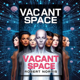 Sci-fi book cover for 'Vacant Space' by Robert Norris