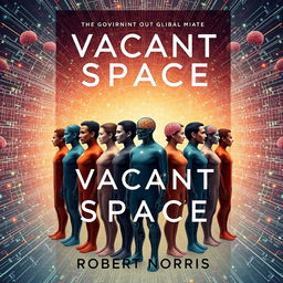 Sci-fi book cover for 'Vacant Space' by Robert Norris