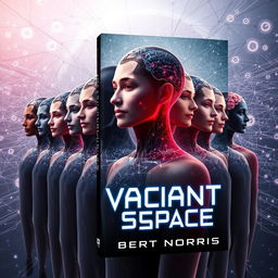 A science fiction book cover for "Vacant Space" by Robert Norris