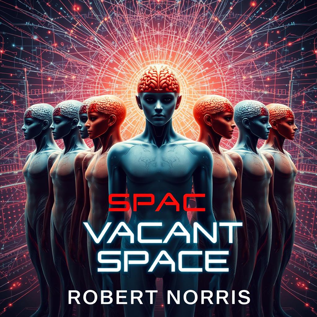 A science fiction book cover for "Vacant Space" by Robert Norris