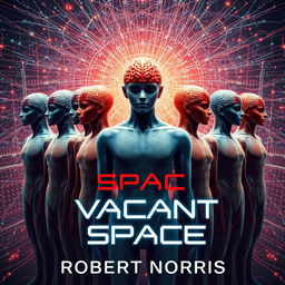 A science fiction book cover for "Vacant Space" by Robert Norris