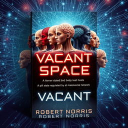 A science fiction book cover for "Vacant Space" by Robert Norris