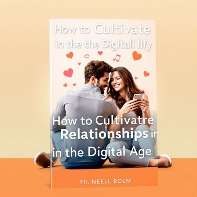 An ebook cover titled 'How to Cultivate Healthy Relationships in the Digital Age'