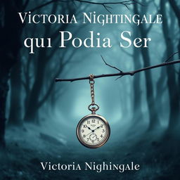 Book cover design for "La Historia que Podía Ser" by Victoria Nightingale, featuring the title in elegant Georgia font