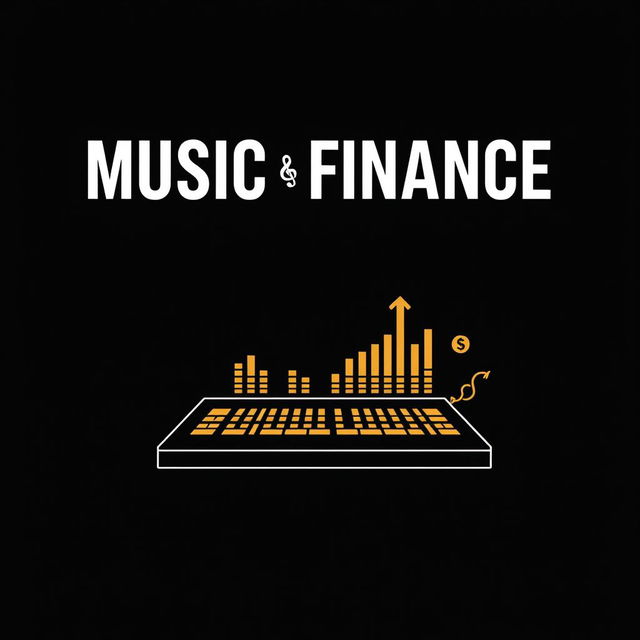 A sleek and professional design that merges the worlds of music and finance