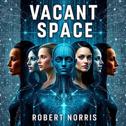 A science fiction book cover for "Vacant Space" by Robert Norris