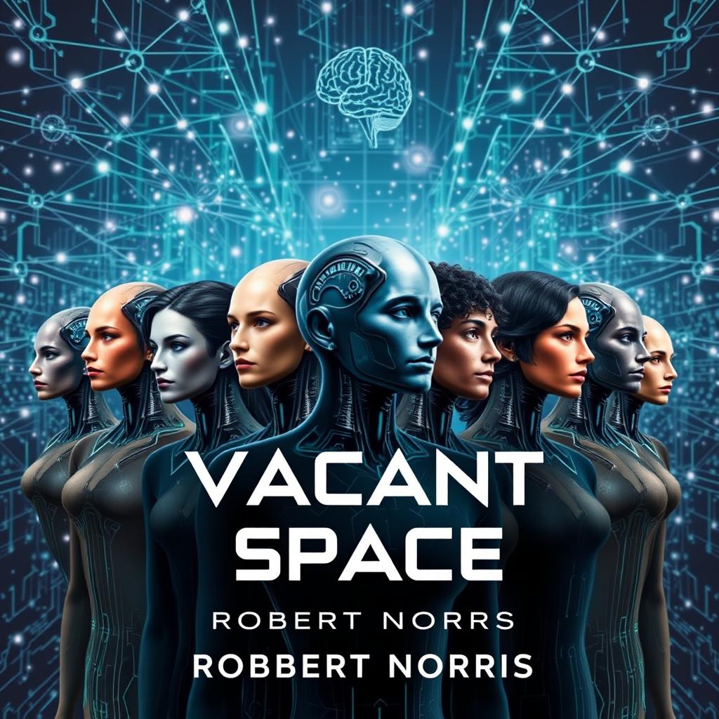 A science fiction book cover for "Vacant Space" by Robert Norris