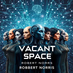 A science fiction book cover for "Vacant Space" by Robert Norris