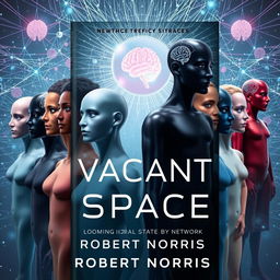 A science fiction book cover for "Vacant Space" by Robert Norris