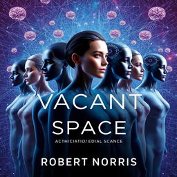 A science fiction book cover for "Vacant Space" by Robert Norris