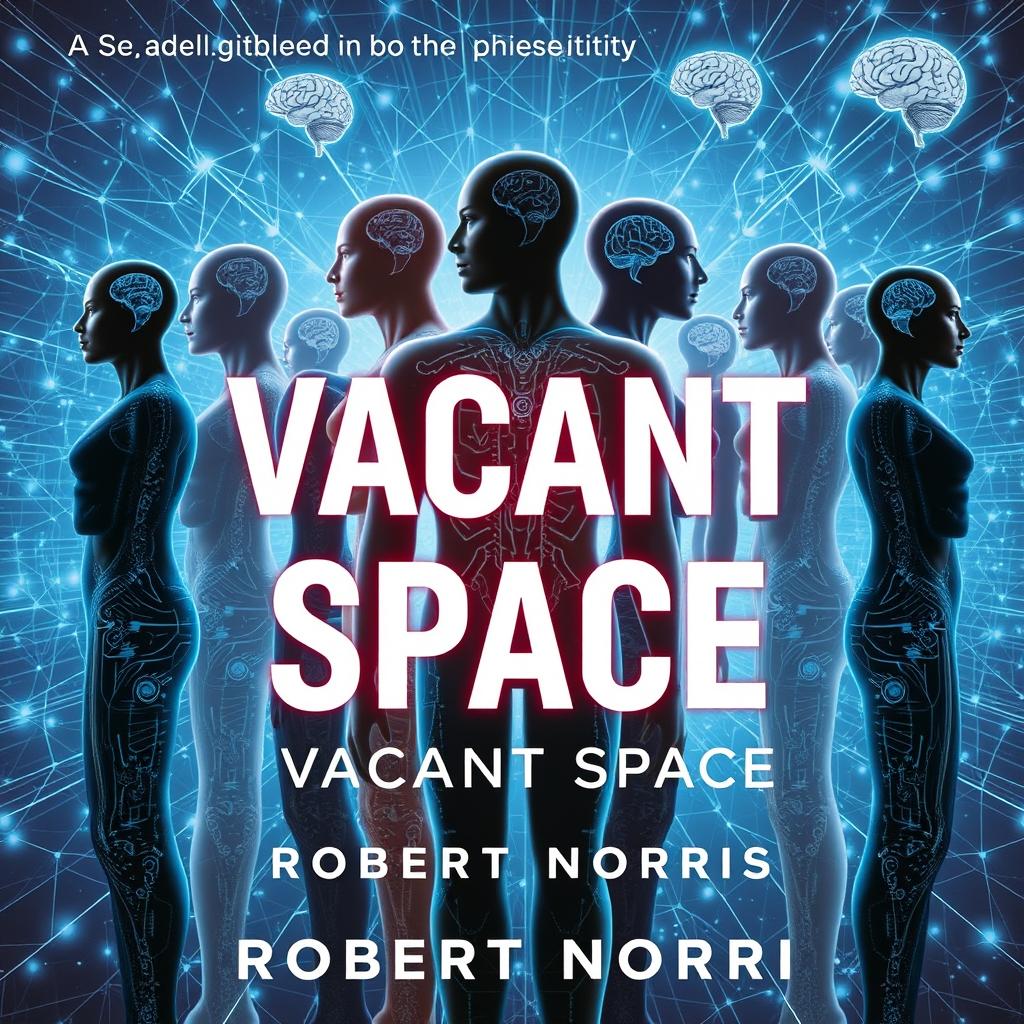 A science fiction book cover for "Vacant Space" by Robert Norris