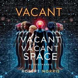 A science fiction book cover for "Vacant Space" by Robert Norris