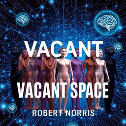 A science fiction book cover for "Vacant Space" by Robert Norris