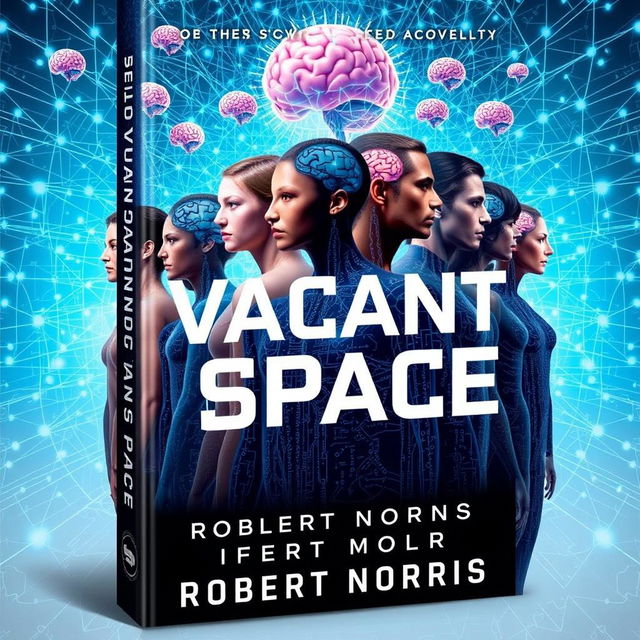 A science fiction book cover for "Vacant Space" by Robert Norris