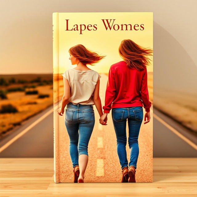 A captivating book cover depicting two women walking away from each other