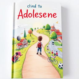 A book cover depicting the transformative journey from childhood to adolescence