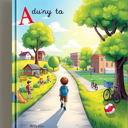 A book cover depicting the transformative journey from childhood to adolescence