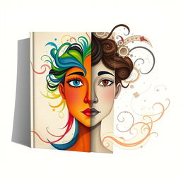 A book cover illustrating the concept of personality change