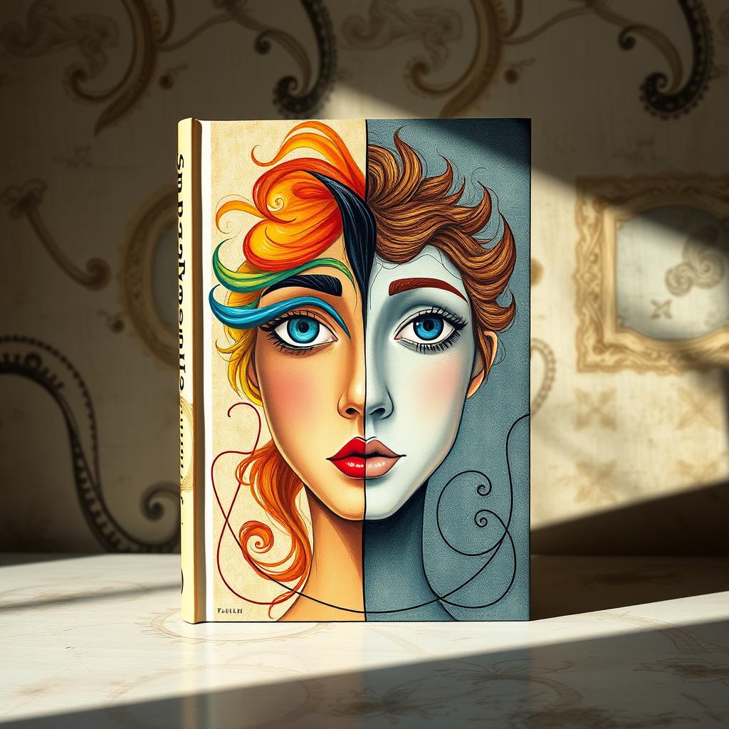 A book cover illustrating the concept of personality change