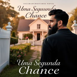 A book cover for a romance novel titled "Uma Segunda Chance"