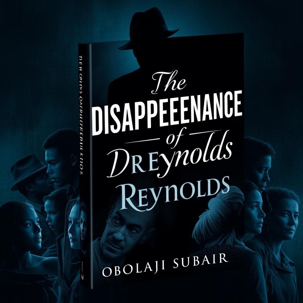 Book cover design for 'The Disappearance of Dr Reynolds' by Mobolaji Subair