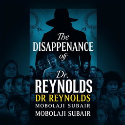 Book cover design for 'The Disappearance of Dr Reynolds' by Mobolaji Subair