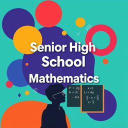 Design a cover for a senior high school mathematics book